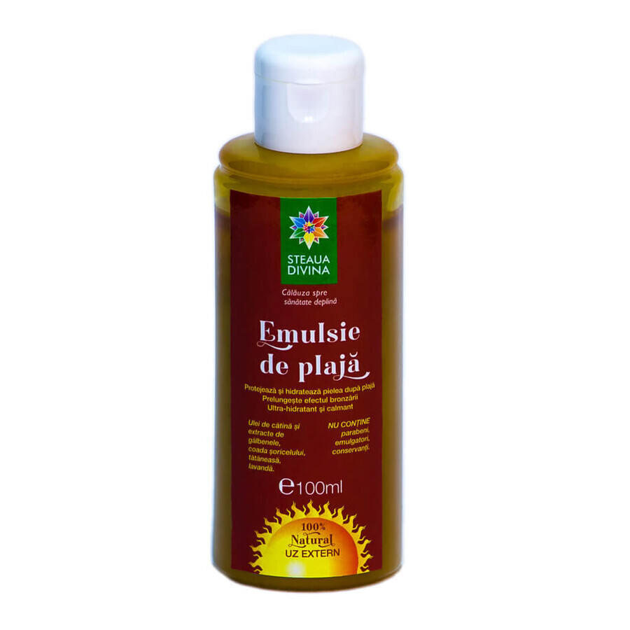 Emulsie de plaja, 100 ml, Steaua Divina