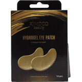 Kimoco Feuchtigkeitsspendende Augenpads mit Collagen und Hyaluronsäure, 10 Stück