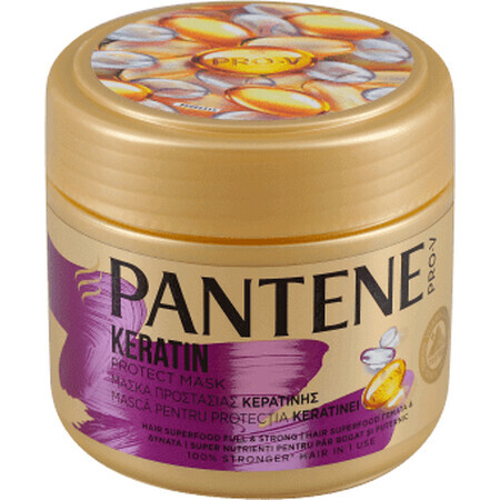 Pantene Pro-V Superfood Haarmaske mit Keratin, 300 ml