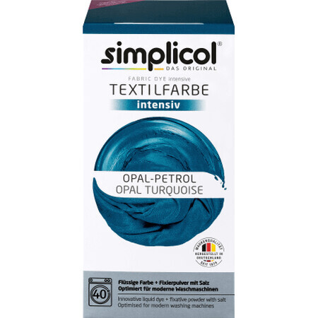 Simplicol Vopsea textile intensiv turquoise opal, 550 g