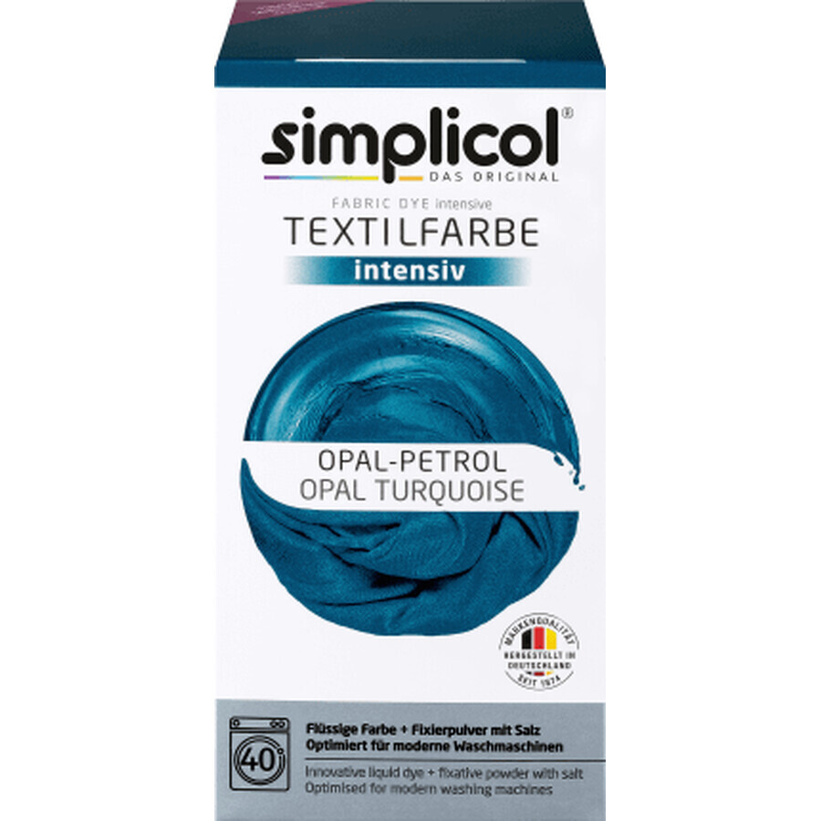 Simplicol Vopsea textile intensiv turquoise opal, 550 g