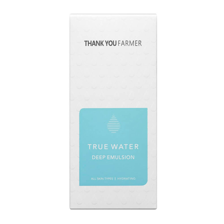 Emulsie hidratanta True Water Deep Emulsion, 130 ml, Thank You Farmer