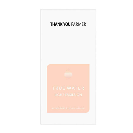 Emulsie hidratanta True Water Light Emulsion, 135 ml, Thank You Farmer