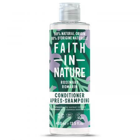 Balsam de par echilibrant cu rozmarin, 400 ml, Faith in Nature