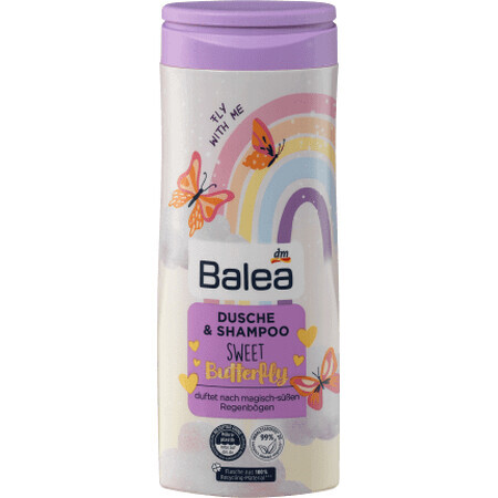 Balea Sweet Butterfly Baby Duschgel und Shampoo 300 ml