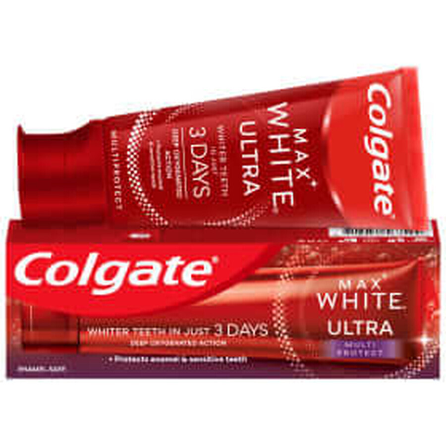 Colgate Max White Ultra Multi Protect Zahnpasta, 50 ml
