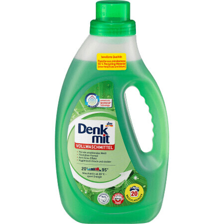 Denkmit Detergent lichid rufe albe 20sp, 20 Spălări