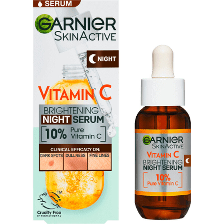 Garnier Skin Naturals Nachtserum mit Vitamin C, 30 ml