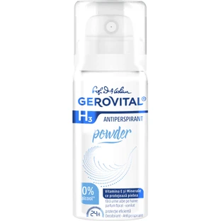 Gerovital Dezodorant w sprayu w proszku, 40 ml