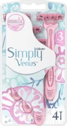 Gillette Venus Scheermesjes, eenvoudig, 4 stuks