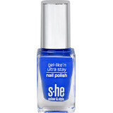 She colour&amp;style Gel-like'n ultra stay nail polish 322/398, 10 ml