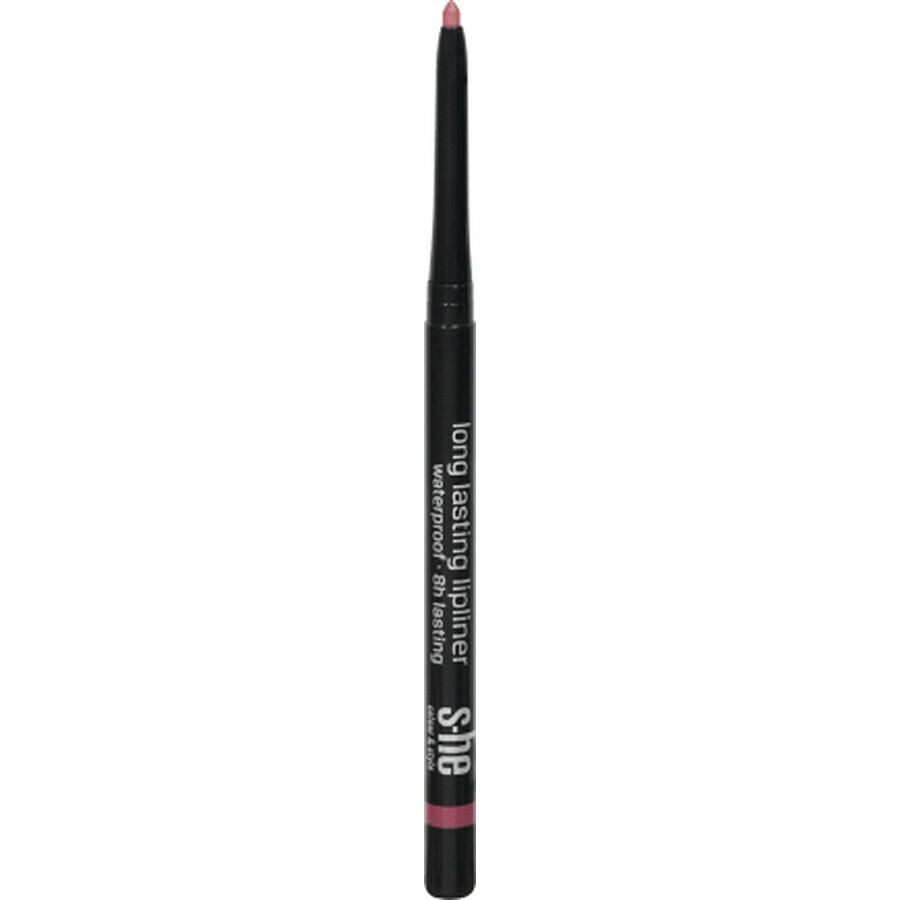 She colour&style Lang haftender Lippenstift 337/004, 0,35 g