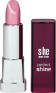 She colour&amp;style Perfect Shine Ruj de buze N. 330/100, 5 g