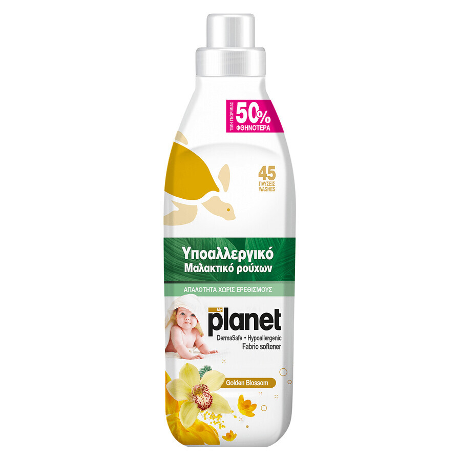 Balsam concentrat de rufe hipoalergenic Golden Blossom, 1000 ml, My Planet