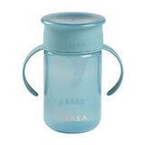 Leren mok, 340ml, Blauw, Beaba