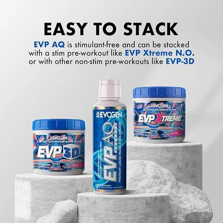 EVP-AQ Waterige Natuurlijke Aroma Energiser, 473ml, Evogen