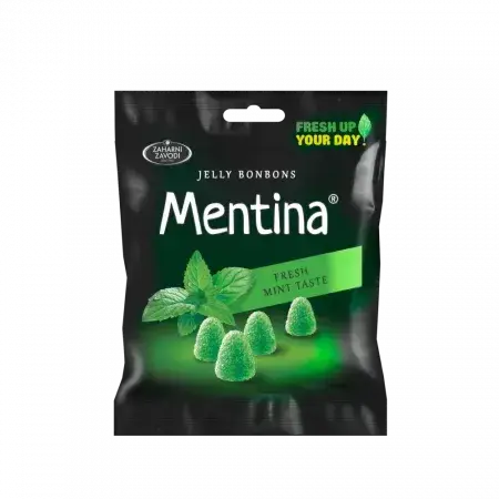 Jeleuri cu aroma de menta, 80g, Mentina