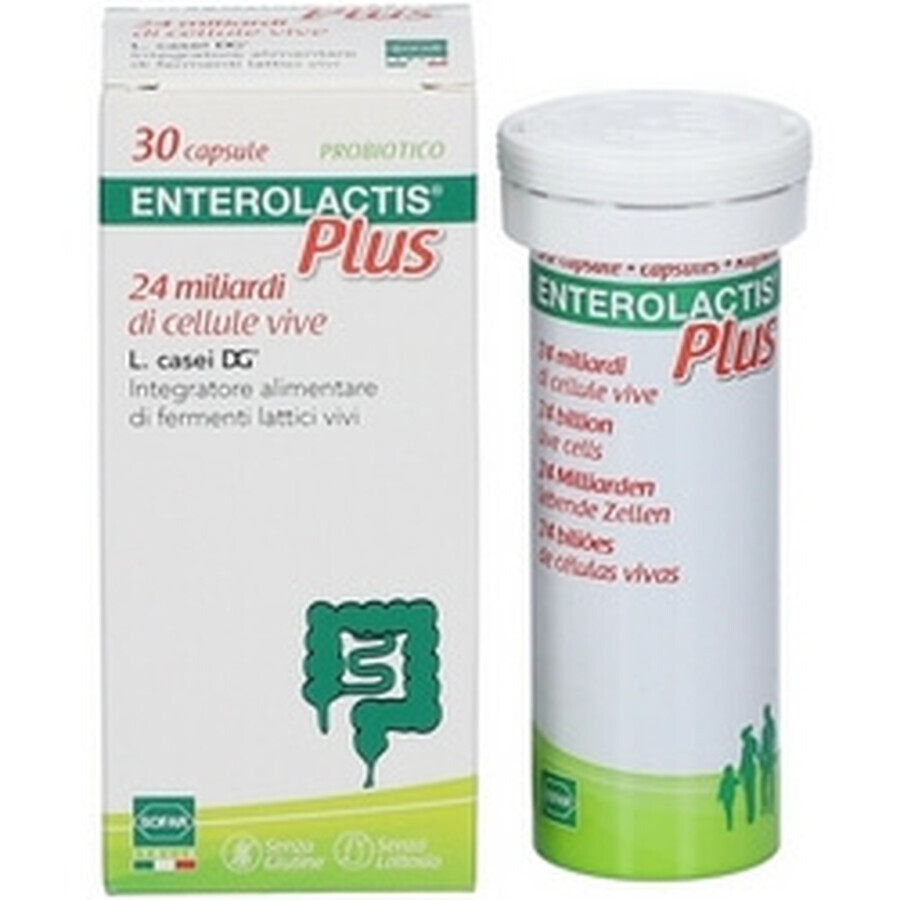 Enterolactis Plus, 30 Kapseln, Sofar