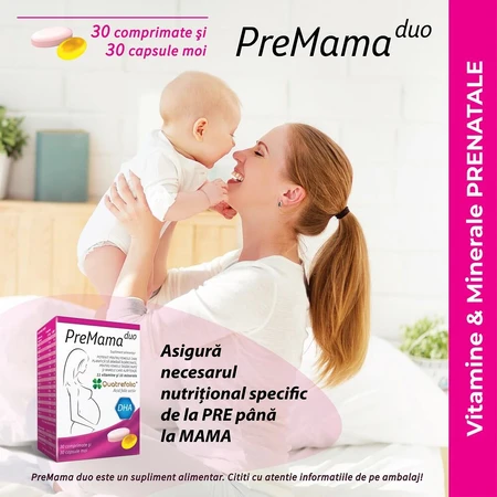 Premama Duo, 30 tablets + 30 soft capsules, Alkaloid