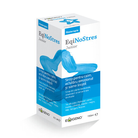 EqiNoStres Junior Sirup, 150 ml, Eqigeno