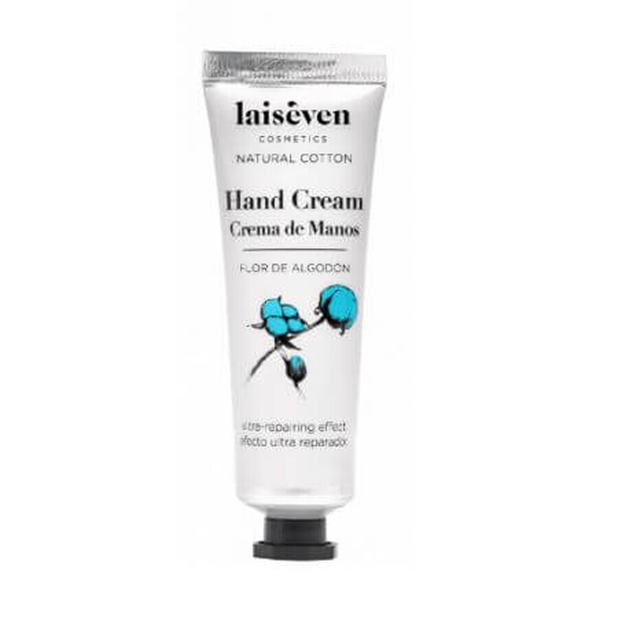 Hand cream with cotton flower aroma, 30 ml, Laiseven