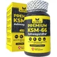 Ashwagandha KSM-66 Premium Root Extract, 60 capsules, Boost4Life