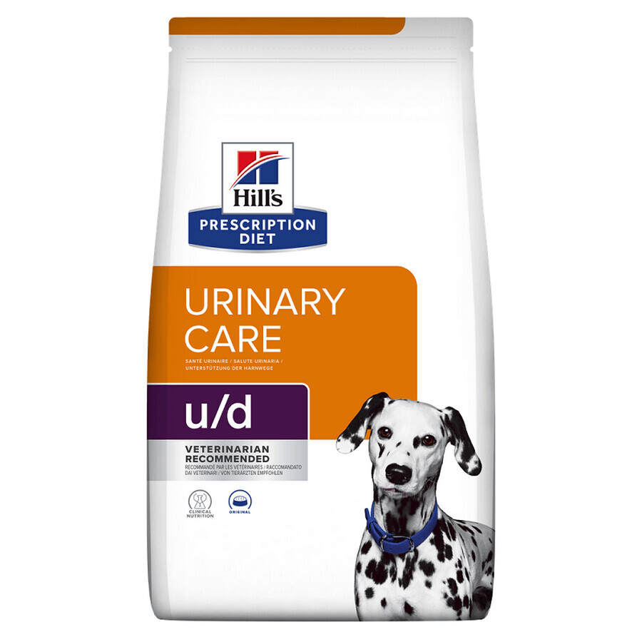 Hrana pentru caini Original u/d Urinary Care, 4 kg, Hill's PD