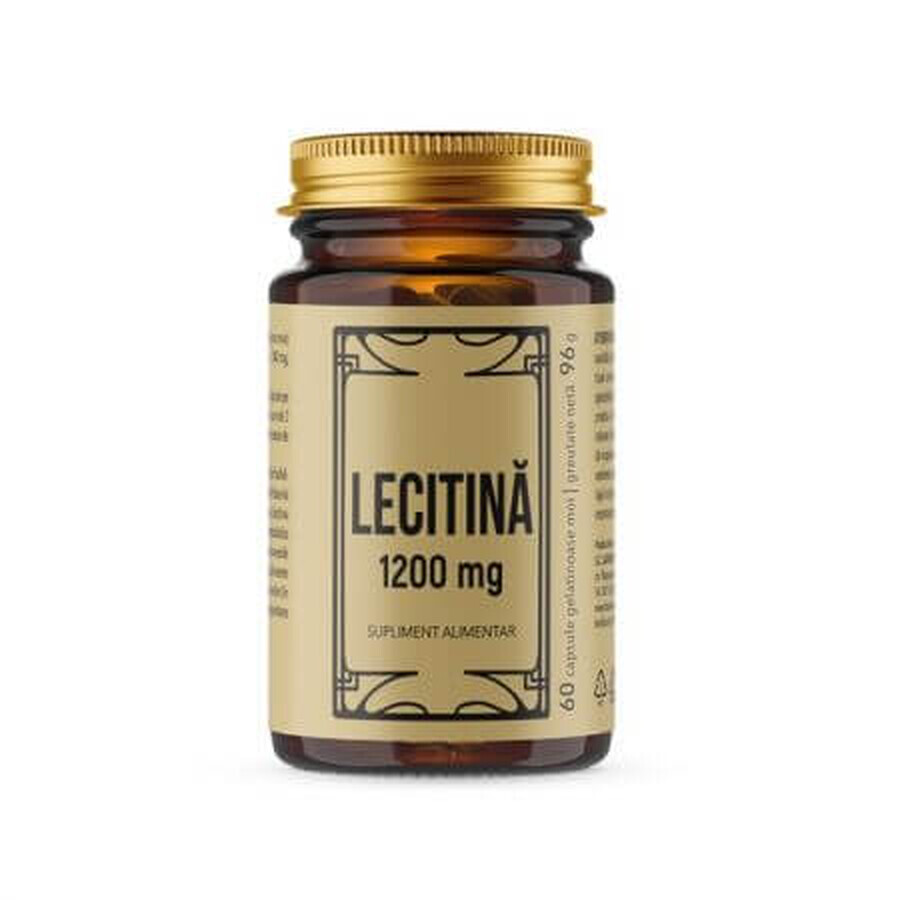 Lecithin, 1200 mg, 60 softgels, Remedia