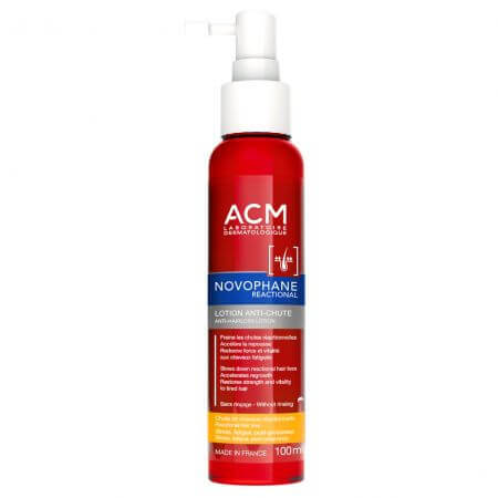 Lotiune impotriva caderii parului Novophane Reactional, 100 ml, Acm