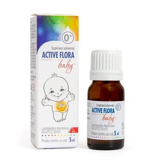 Probiotic oral drops Activ Flora Baby+, 5 ml, Master Pharma
