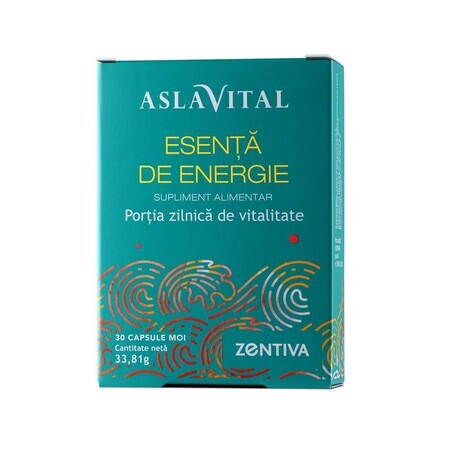 Essenz der Energie, Aslavital Tägliche Vitalitätsportion, 30 Kapseln, Zentiva