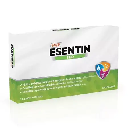 Esentin Trio, 30 capsule, Sun Wave Pharma