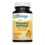 Vitamina C Express con Epicor Solaray, 30 comprimidos masticables, Secom