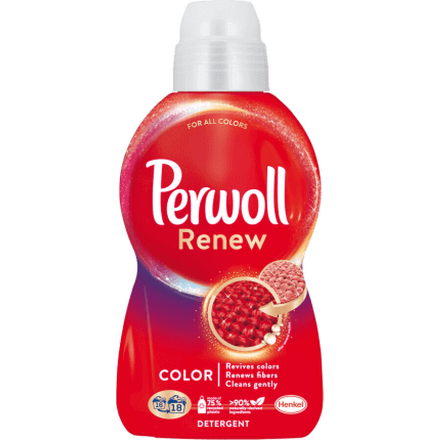 Perwoll Detergent rufe lichid Renew Color 18 spălări, 990 ml