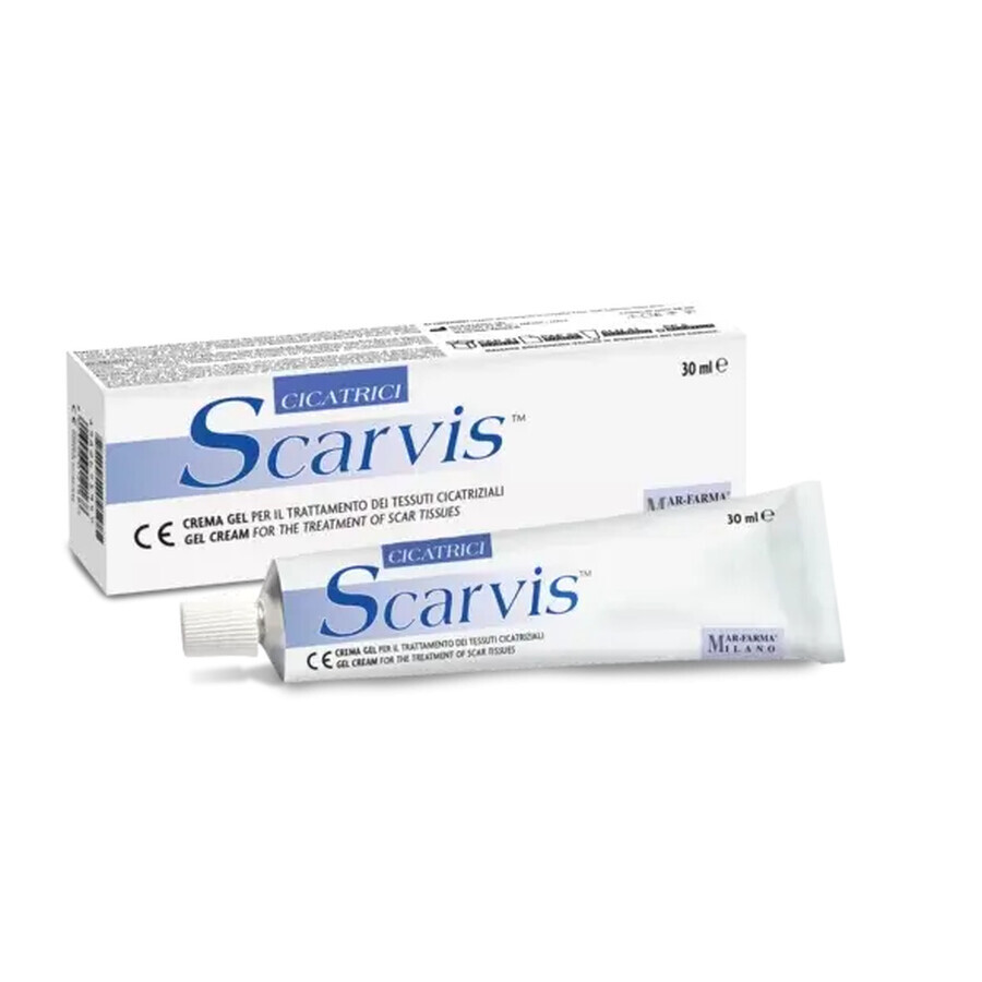 Scarvis Cicatrici, Gel-crema pentru tratarea tesutului cicatrizat, 30 ml, Mar-Farma Italia