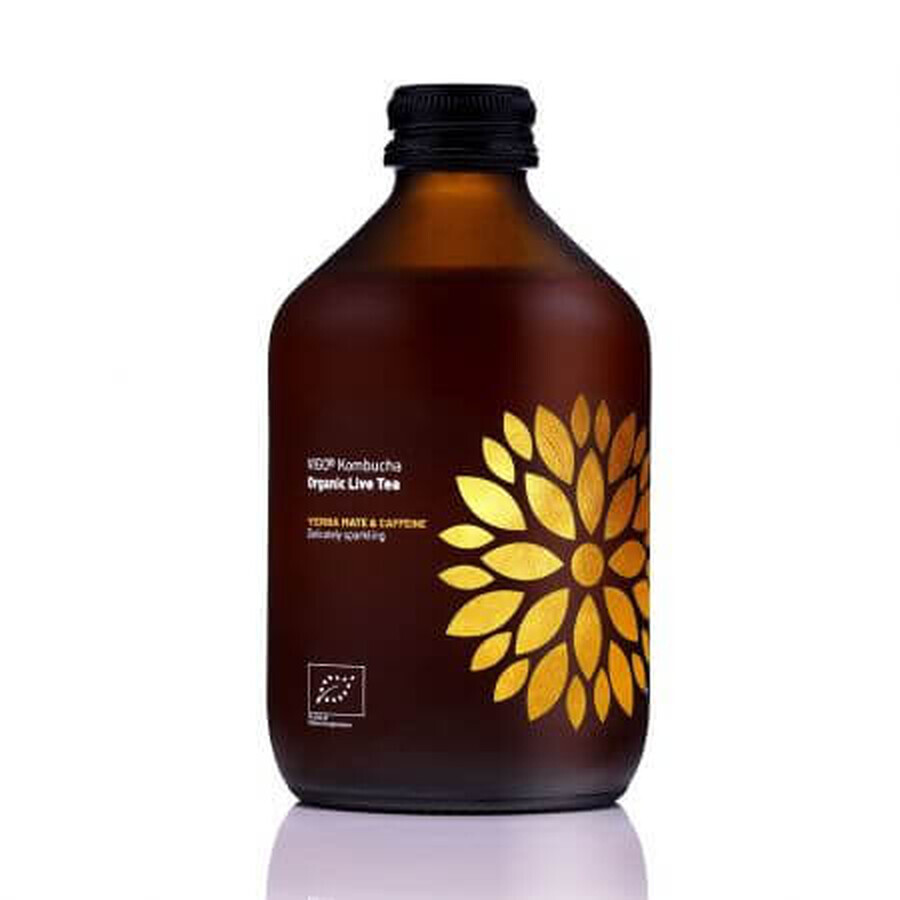 Ceai Kombucha yerba mate Bio, 330 ml, Vigo