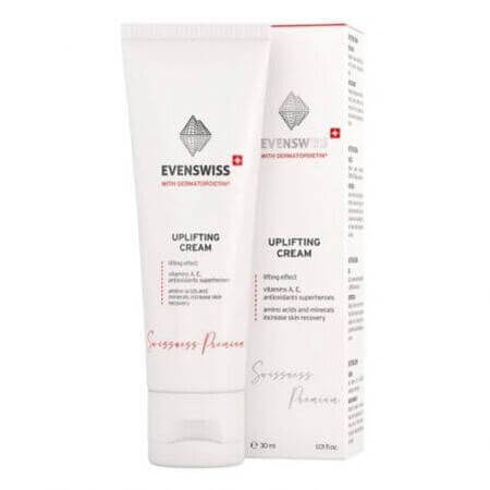 Crema cu efect de lifting Uplifting Cream, 30 ml, Evenswiss