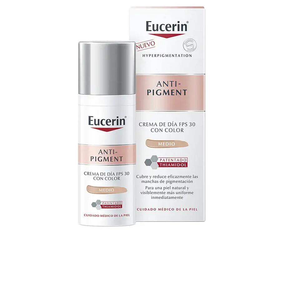 Eucerin Anti-Pigment Tagescreme gegen Flecken mit SPF 30 Medium, 50 ml