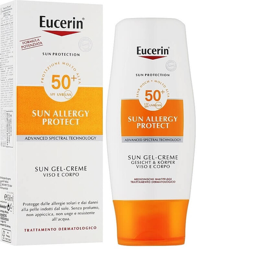 Eucerin Sun Allergy Sun Allergy Schutz Gel Creme SPF 50+, 150 ml