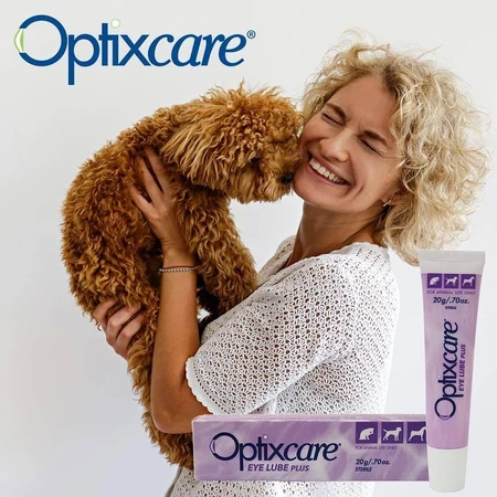 Lube Plus ophthalmisches Gel, 20 g, Optixcare