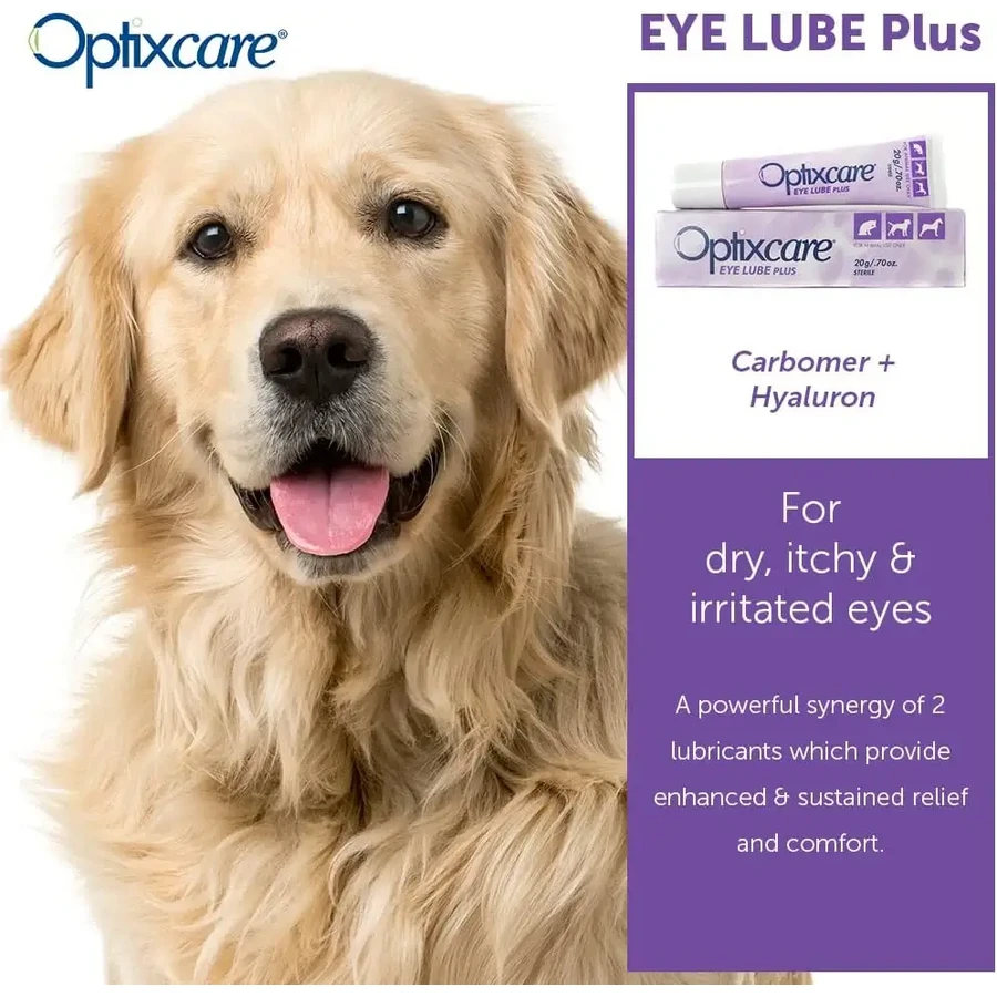 Lube Plus ophthalmisches Gel, 20 g, Optixcare