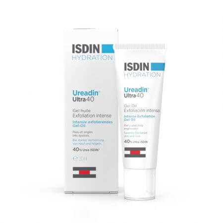 Isdin Ureadin Ultra 40 Intensives Öl-Peeling-Gel, 30 ml