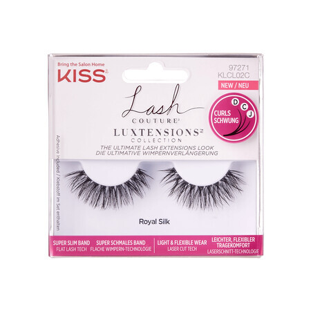 Gene false Lash Couture Luxtensions Kollektion, Royal Silk, 1 Paar, Kiss