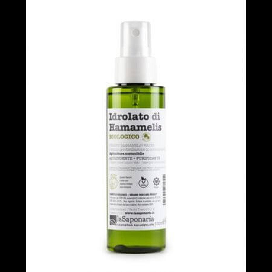 Hamamelis abschwellendes Bio-Hydrolat, 100 ml, La Saponaria