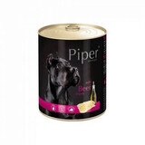 Nassfutter mit Rinderbauch für Hunde Adult, 400 g, Piper