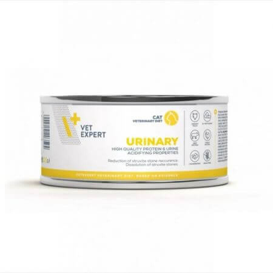 Cibo umido per gatti Urinary Cat, 100 g, Vetexpert