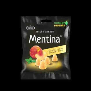 Mint and nectarine flavored jellies, 80 g, Mint