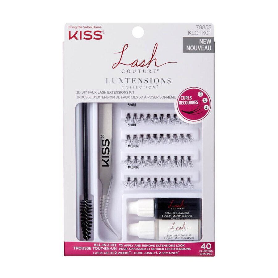 Kit Gene false Lash Couture Luxtensions Kollektion, Kuss