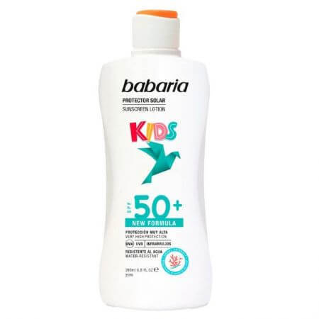 Lotiune pentru copii cu protectie solara SPF 50+, 200 ml, Babaria