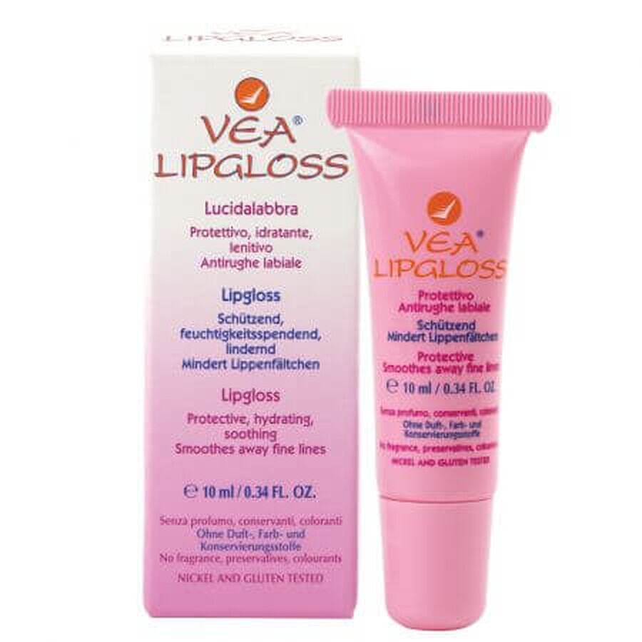 VEA Lipgloss Luciu pentru buze cu Vitamina E, 10 ml, Hulka